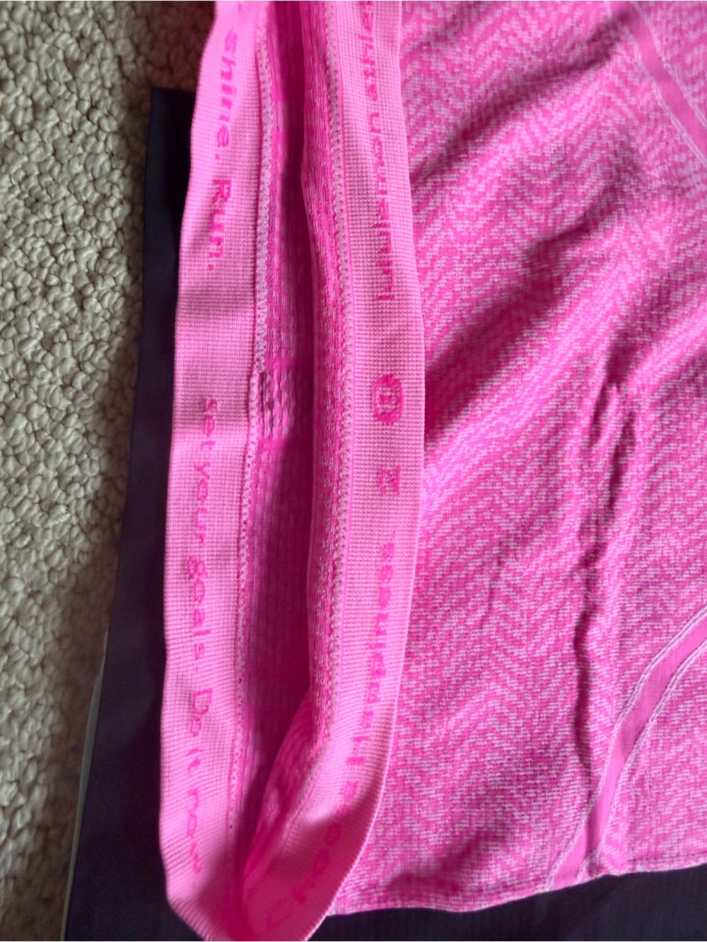 lululemon athletica Tank Top Lot - Pink, Black, Lime, Light Blue, Aqua, White - Picture 8 of 9